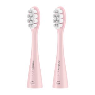 Niceboy ION Sonic toothbrush heads 2 ks Soft pink